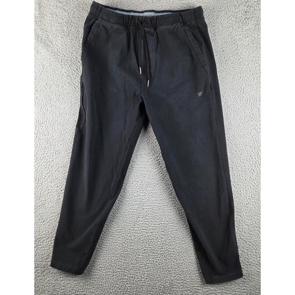 Mack Weldon Other - Mack Weldon Ace Sweatpant Men M Black Tapered Stretch Jogger Gym Lounge
